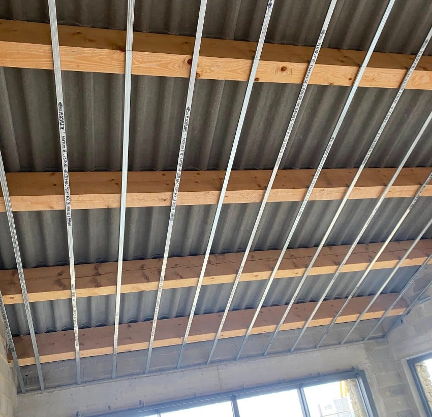 tarif pose ossature plafond