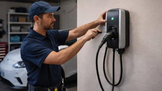 prix installation borne recharge voiture
